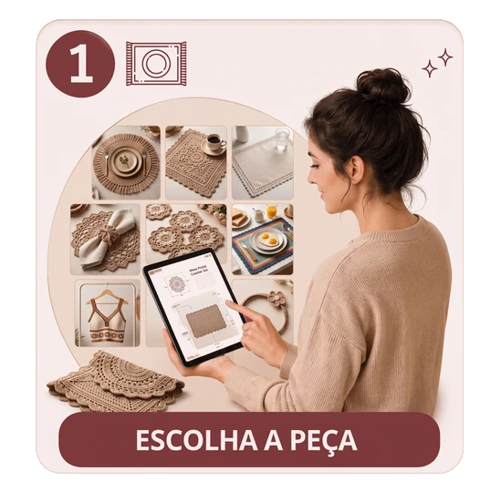 Escolha a peça de Mesa Posta ou Moda Verão