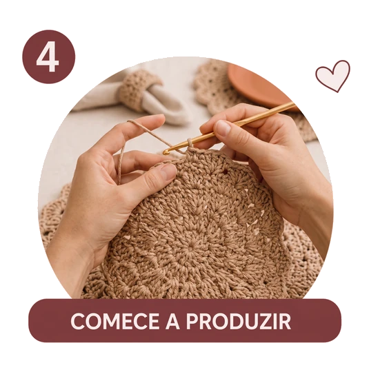 Produzindo a peça em casa com o passo a passo